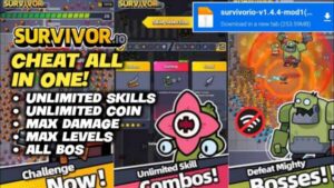Survivor.io Mod Apk (Unlimited Skills dan Coin) Versi Terbaru
