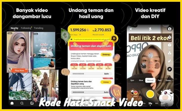 Apa Itu Kode Hack Snack Video?