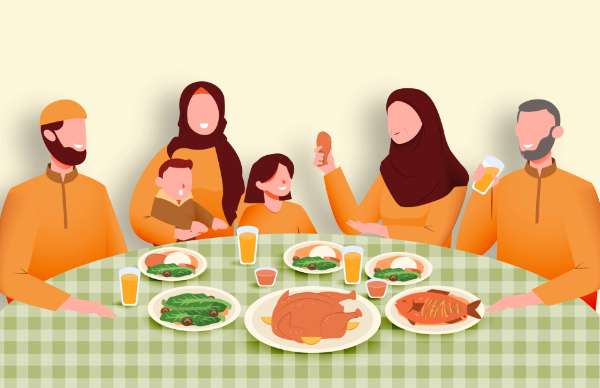 Asupan Makanan yang Dianjurkan dalam Islam