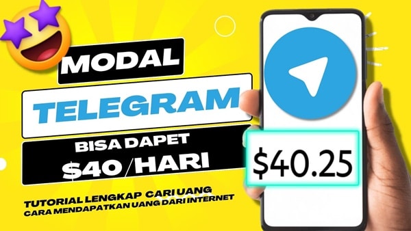 Beberapa Cara Menghasilkan Uang Dari Telegram