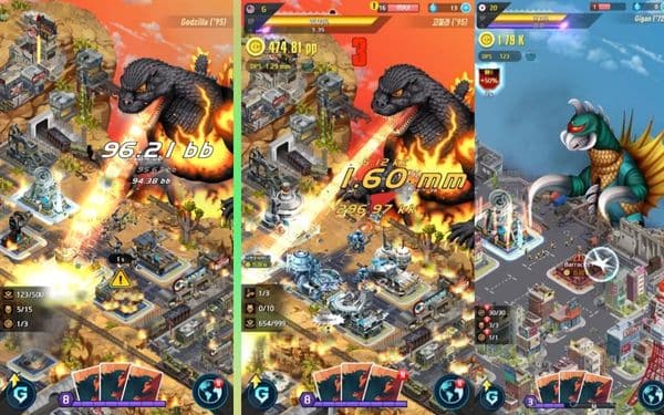 Berbagai Fitur Pendukung Pada Game Godzilla Defense Force Mod Apk