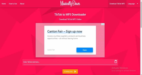 Cara Download Lagu MP3 Tiktok Menggunakan MusicallyDown
