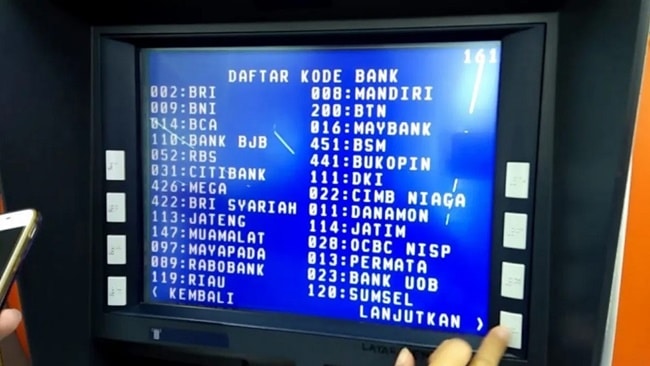 Cara Memasukkan Kode Bank BRI Syariah Lewat ATM