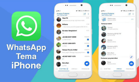 Cara Mudah Mengaktifkan Tema iPhone di WhatsApp iOs (WA iOS)