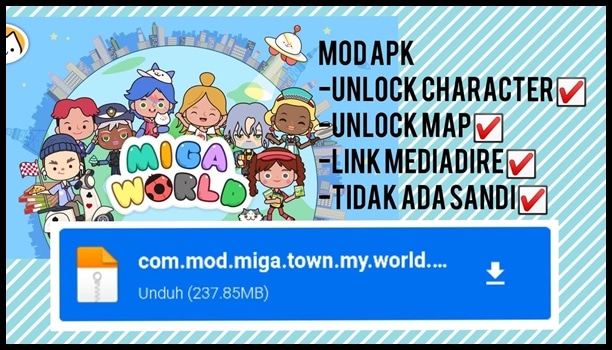 Download Miga World Mod Apk Terbaru 2023