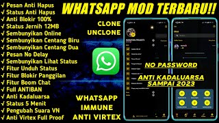 Fitur - Fitur Yang Disediakan Aplikasi WhatsApp Mod WhatsApp IMMUNE