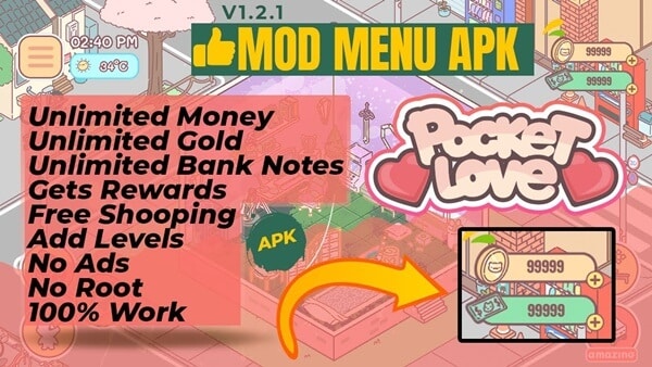 Link Download Beserta Cara Instal Game Pocket Love Mod Apk