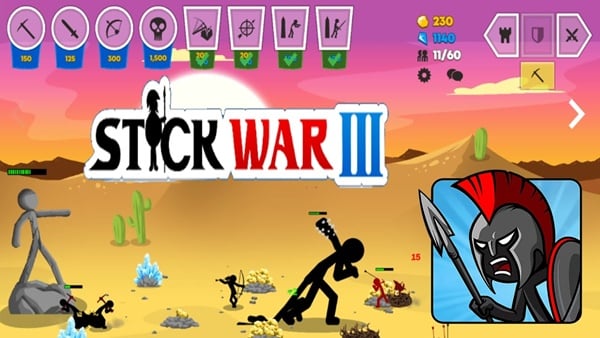 Sekilas Mengenai Game Stick War 3 Mod Apk