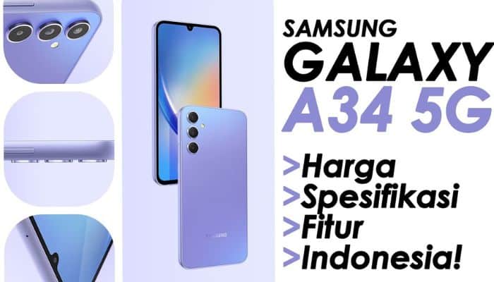 Spesifikasi Samsung A34 5G