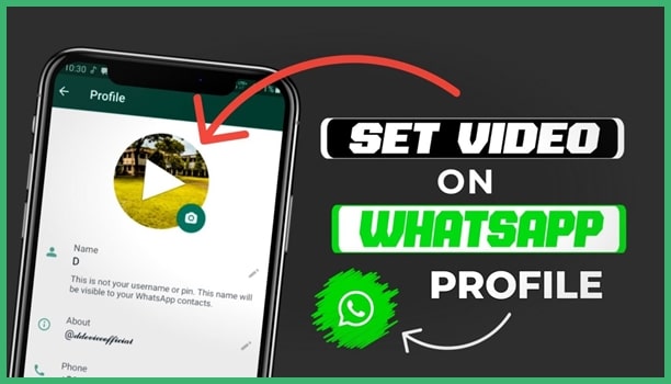 Tata Cara Membuat Profil (Gerak) Di Provid WhatsApp Profile Video Apk