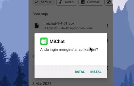 Cara Install MiChat Mod Apk Di HP Dengan Mudah