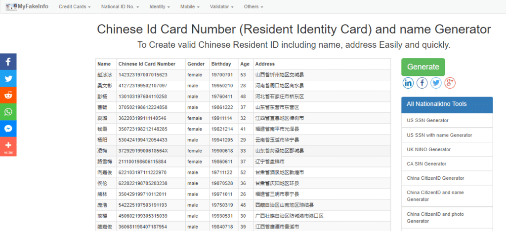 Tutorial-Dapatkan-ID-China-Identity-Generator-Untuk-Login-Apk