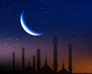 ilustrasi bulan ramadhan