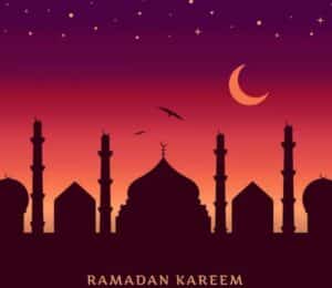 ilustrasi bulan suci ramadhan