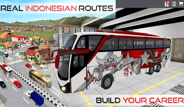 Fitur dan Kelebihan Bus Simulator Indonesia Mod Apk