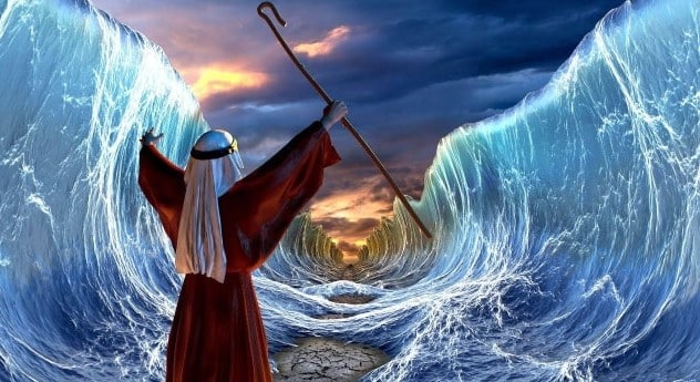 Mukjizat Nabi Musa Membelah Lautan