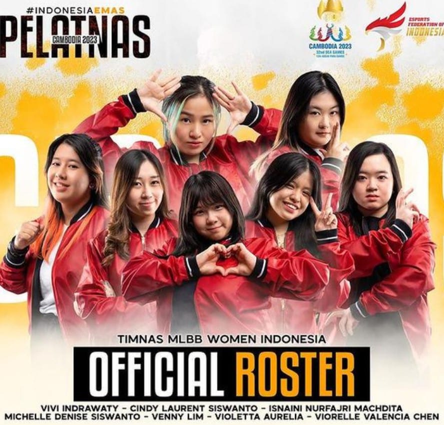 Tim MLBB Putri Indonesia di SEA Games 2023