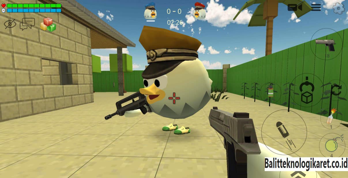 Gameplay-Menarik-Didalam-Chicken-Gun-Mod-Apk-All-Unlocked